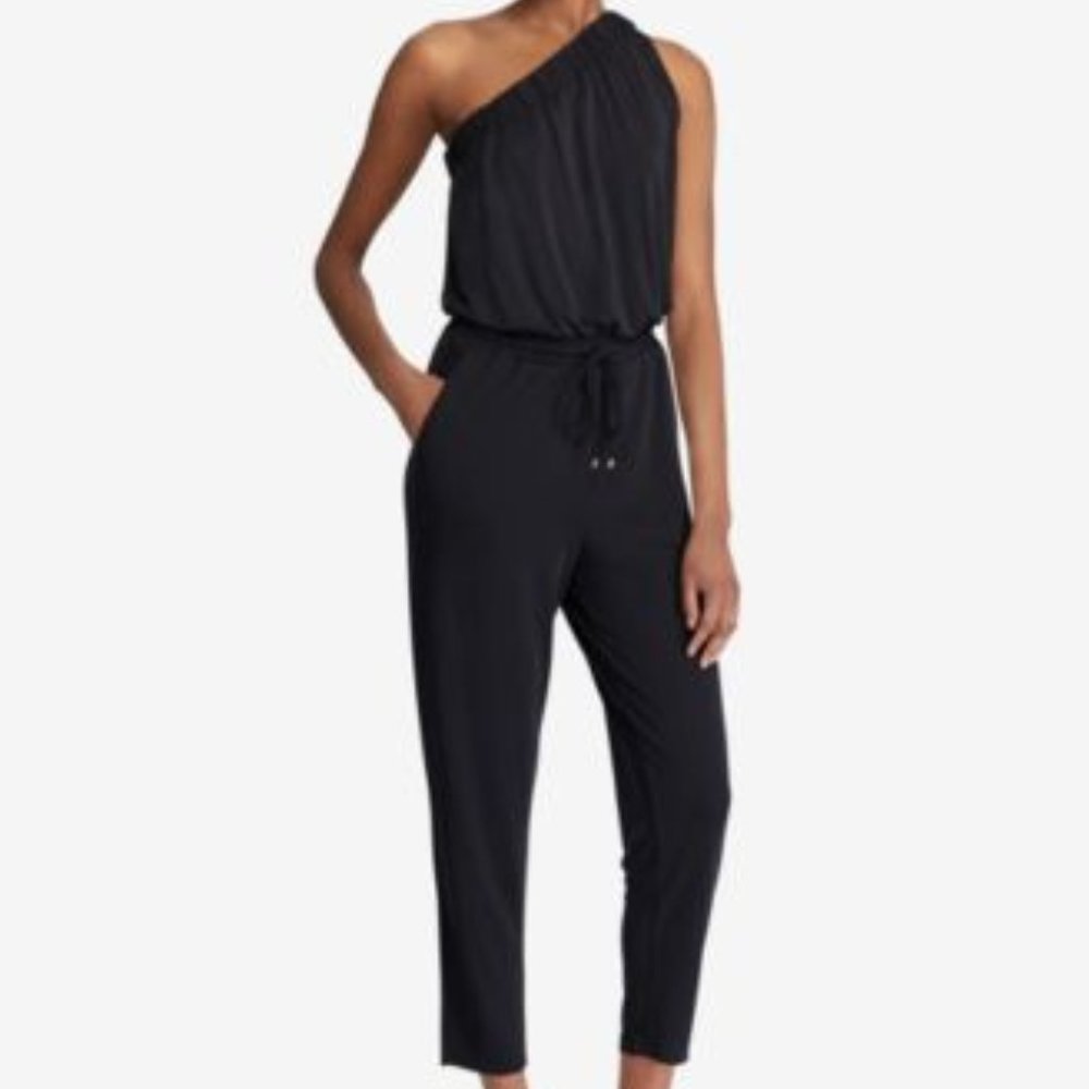 LAUREN RALPH LAUREN ONE-SHOULDER JUMPSUIT